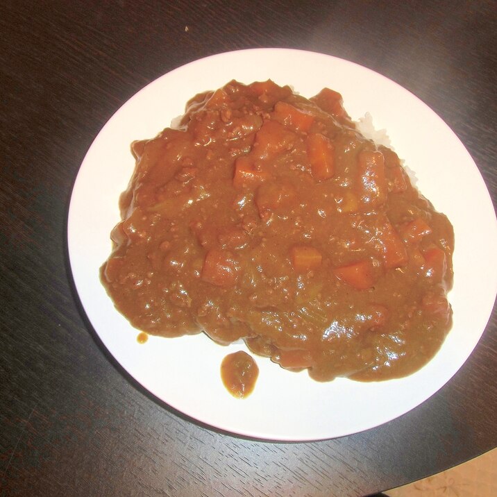 時短カレーライス